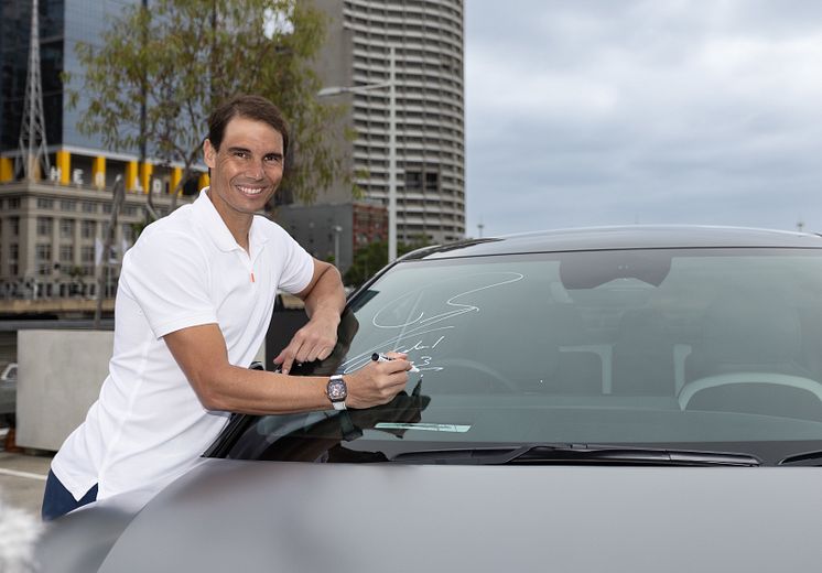 Kia Australian Open 2023 Rafael Nadal Kia EV6