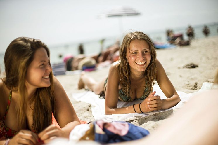 Relaxen am Strand