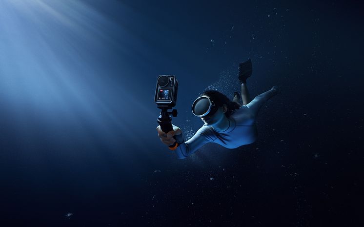 Osmo Action 3 - KEY VISUAL - Underwater