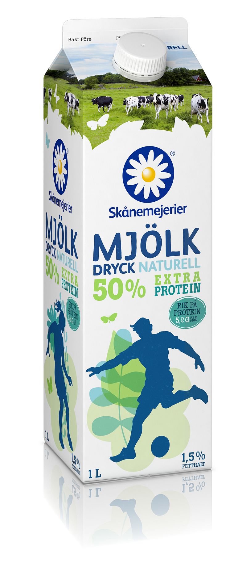 Mjölk med extra protein naturell