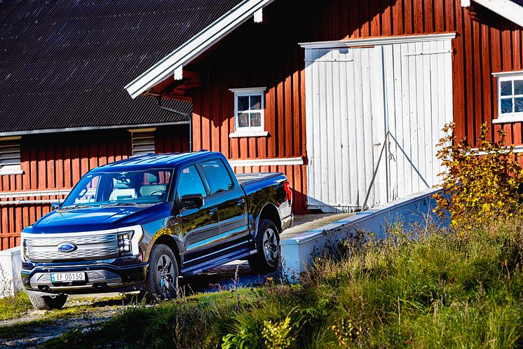 Ford F-150 Lightning høst 2023 Norge (20)