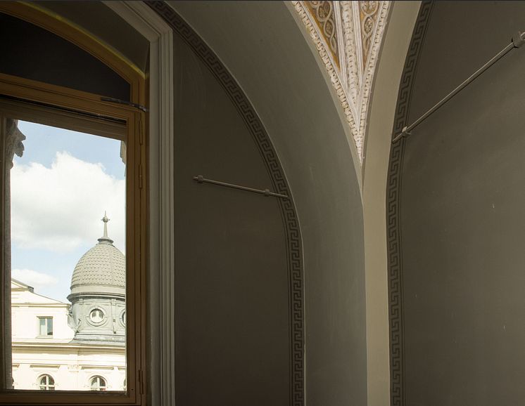 View from a cabinet