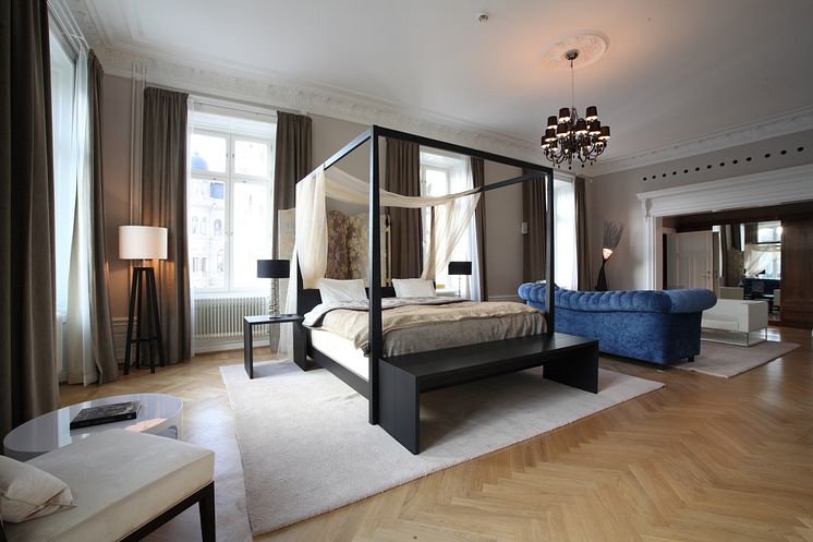 Suite at Lydmar Hotel, Stockholm, by Stylt Trampoli