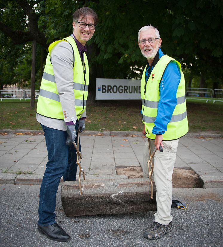 Byggstart för omvandlingen av Trädgårdsgatan.