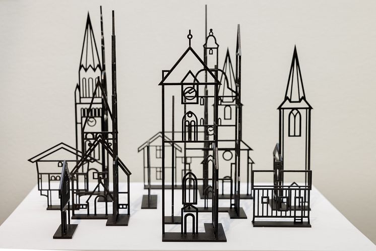 Julian Opie. Proposal for Skulpturstopp. Foto_Eivind Lauritzen
