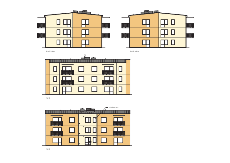 Villastaden Fasadfärg