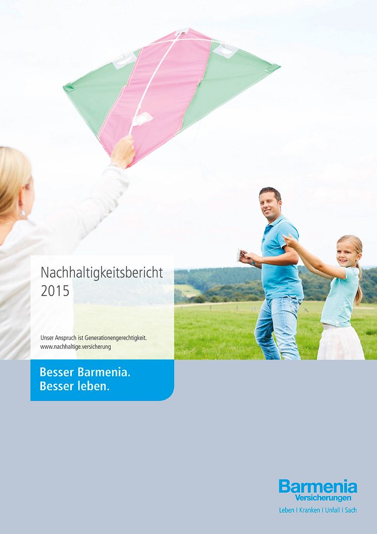 Barmenia Nachhaltigkeitsbericht 2015