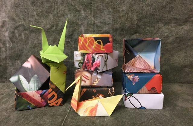 Makerspace för unga på Kulturcentrum 2 februari - Tema Origami