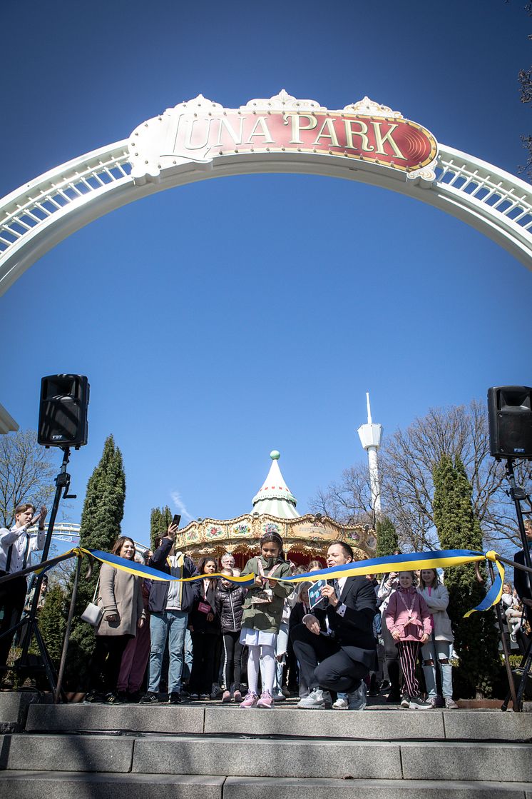 Bandklippning Luna Park_foto_Will_Rose