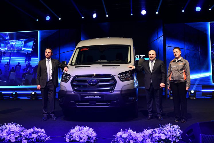 Ford E-Transit produksjonsstart, Tyrkia 2022