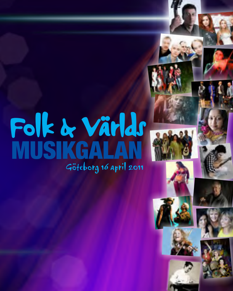 Folk- & Världsmusikgalan 2011: Programboken