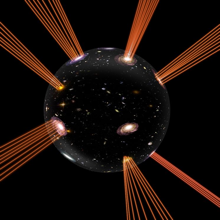Vårt universum - en expanderande bubbla i en extra dimension