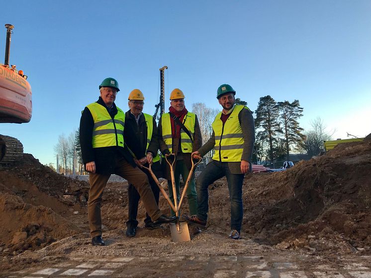 Claes de Neergaard, Lars Jonsson, Roger Klinth och Muharrem Demirok