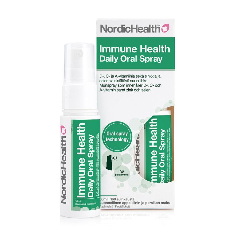 Nordic Health Immune Health suusuihke
