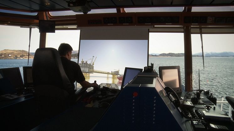 Hi-res image - Kongsberg Maritime - OTS allows users to control a real vessel under DP