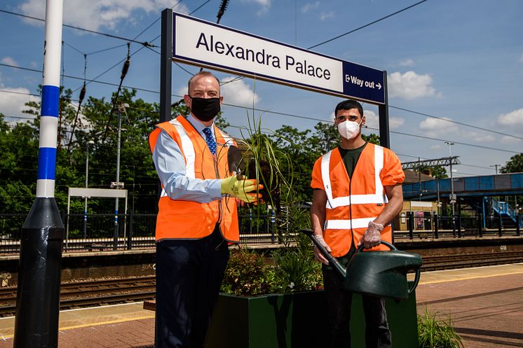 Great Northern and charity Groundwork team up at Alexandra Palace