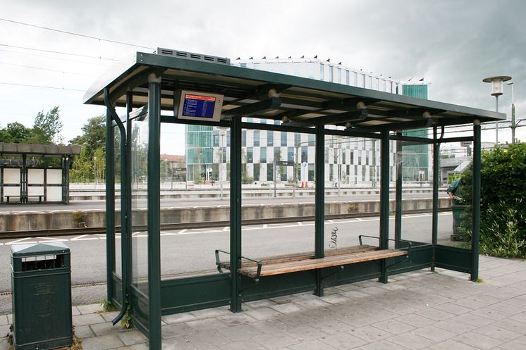 Busskur med NBS14B från Trivector