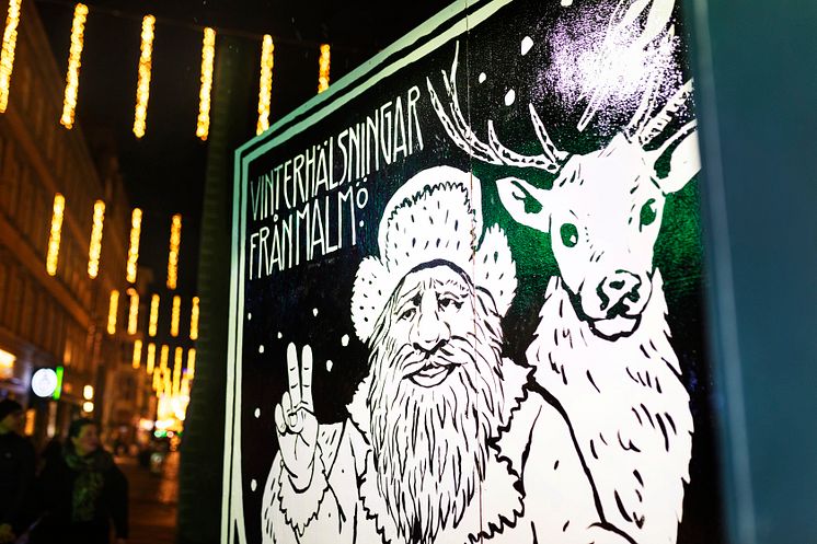 Vinter i city. Foto Apelöga (c) Malmö stad