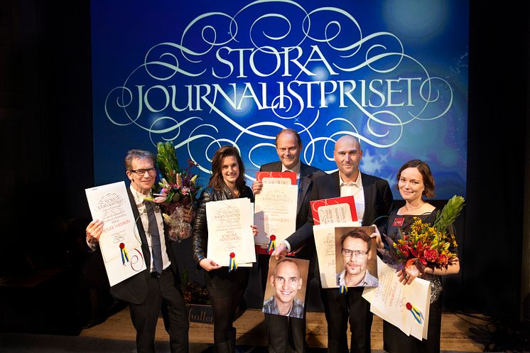 Vinnarna av Stora Journalistpriset 2013