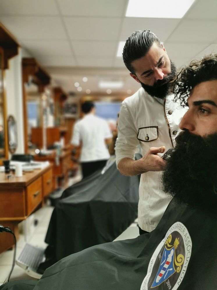 Homan Taghizadeh, Sharper Barbershop, Göteborg