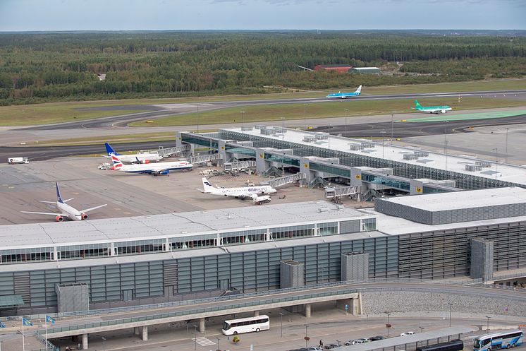 Stockholm Arlanda Airport, flygplan