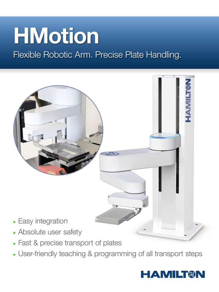 HMotion:  A Flexible Robotic Arm with  Precise Plate Handling