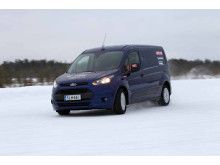Fra Arctic Van test i Nord-Finland