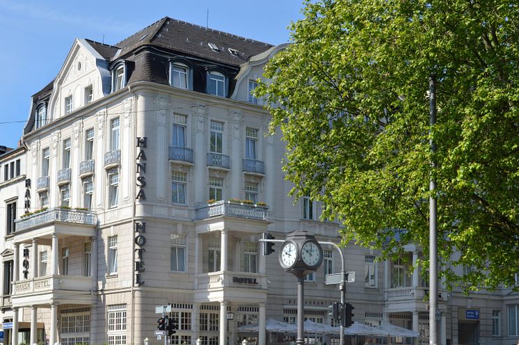 Außenansicht StarApart Hansa Hotel Wiesbaden