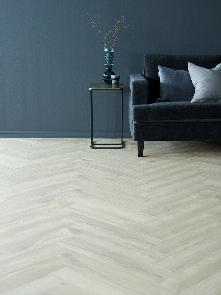 Herringbone Touluse Oak stue