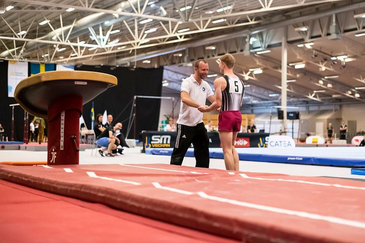 David Rumbutis, SM-guld i manlig artistisk gymnastik