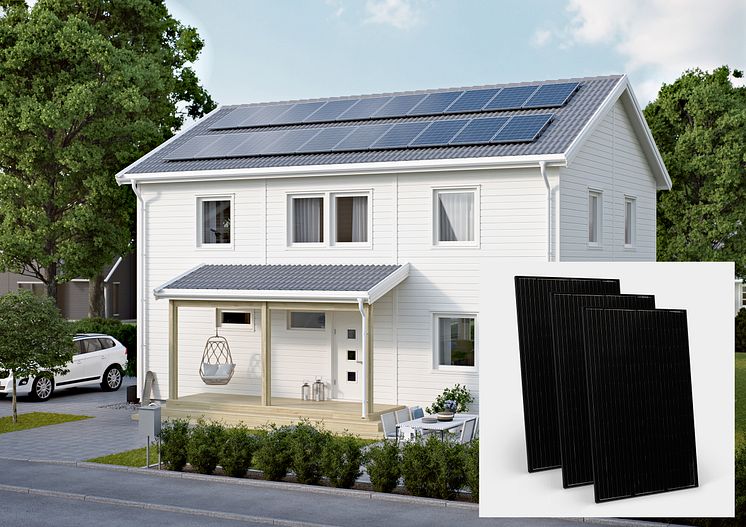 solpanel NIBE All Black 295 Wp