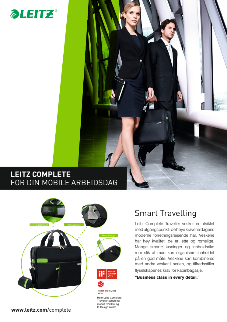 Leitz Complete Smart Traveller brosjyre
