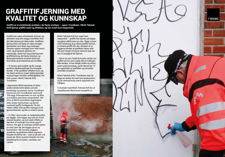 Graffitifjerning med kvalitet og kunnskap