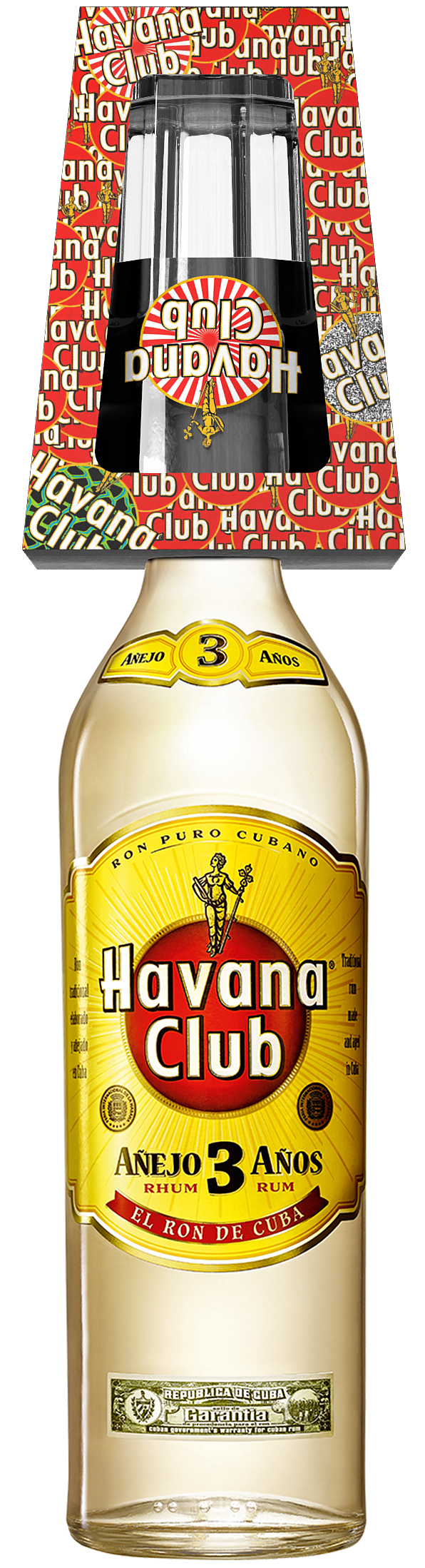 Havana Club Promotion mit ausgezeichnetem Pappblister 