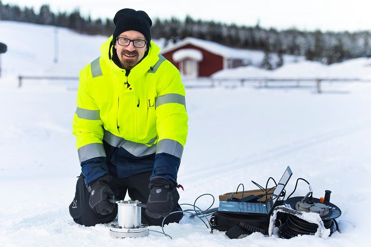 Snöforskare Johan Casselgren