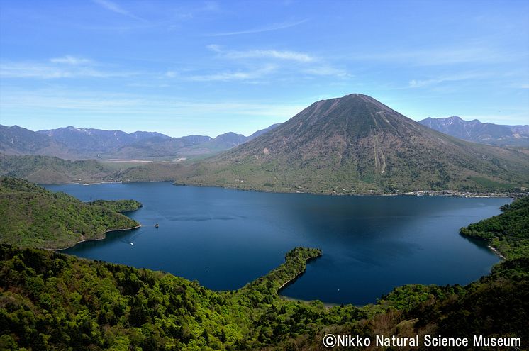 Lake Chuzenji and Mt. Nantai