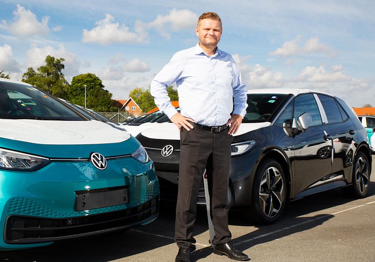 ID.3 lander i danmark - Direktør i Volkswagen Danmark – Mads Nør Lauvring