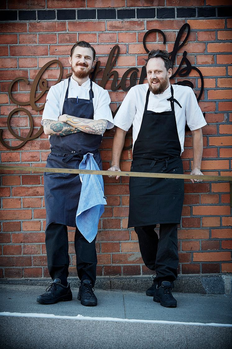 Anders Samuelsson och Nils Albrektsson från Gotthards Krog, Umeå