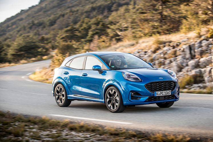 Ford Puma Test Drive 2020