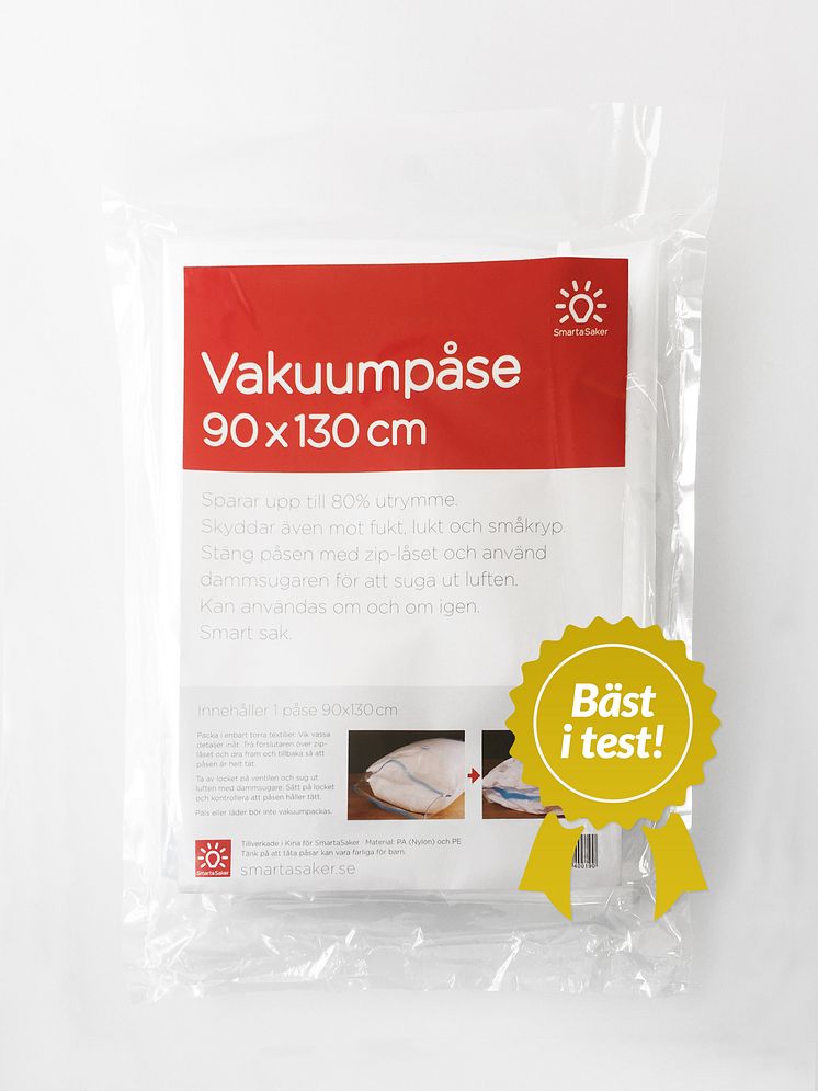 Vakuumpåsar - Bäst i test!