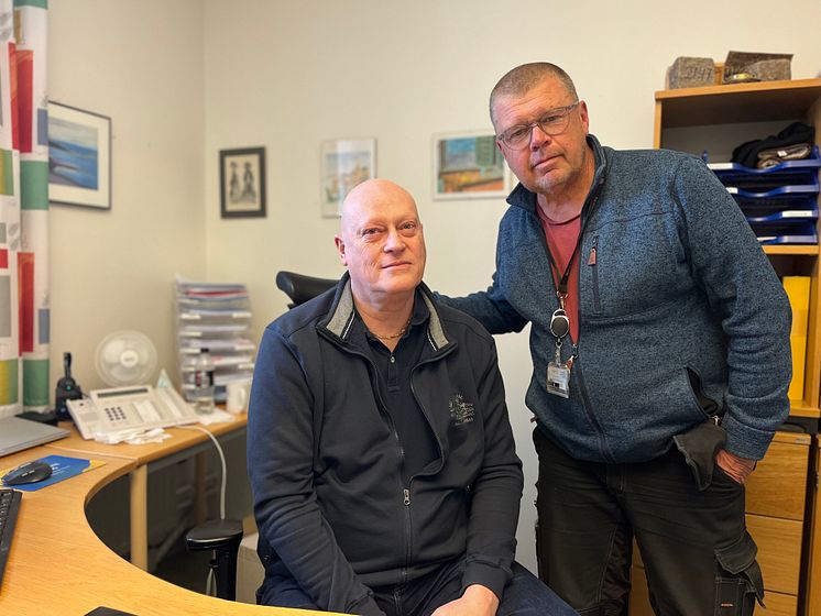 Tony Johansson och Jan Svensson