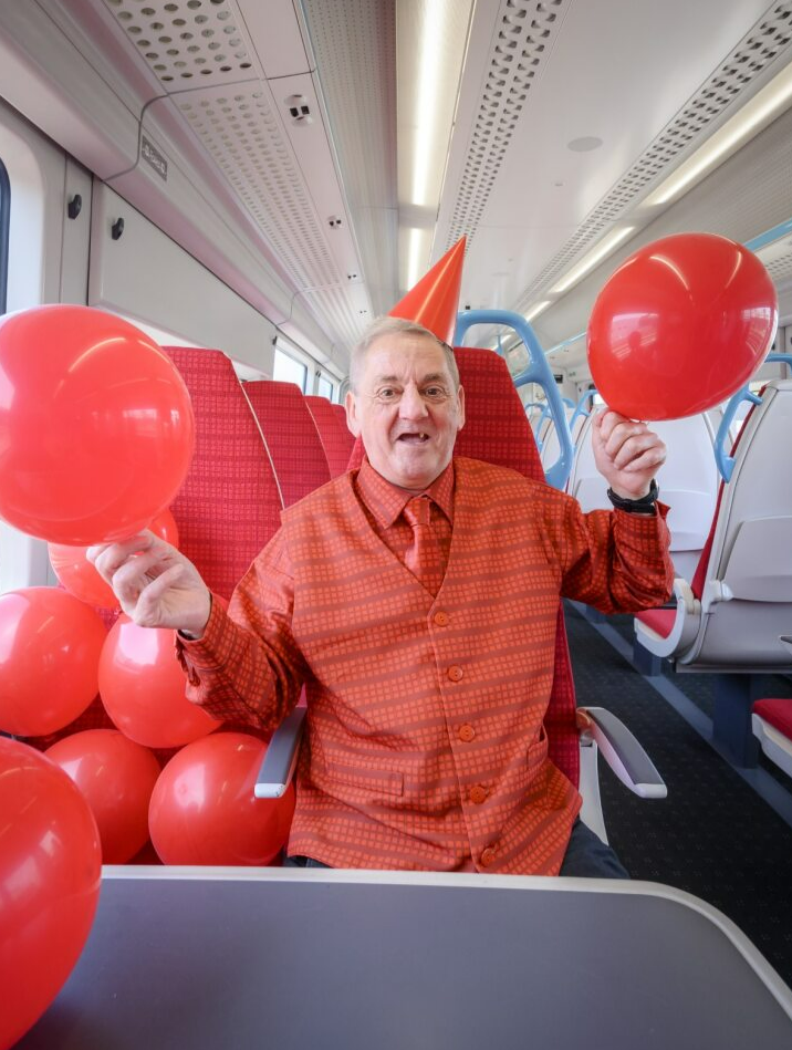 Mark Thake is celebrating the Gatwick Express turning 40