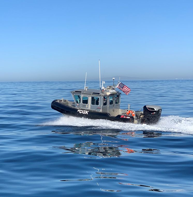 High res image - Cox Powertrain - Boatswain's Locker Demo Boat