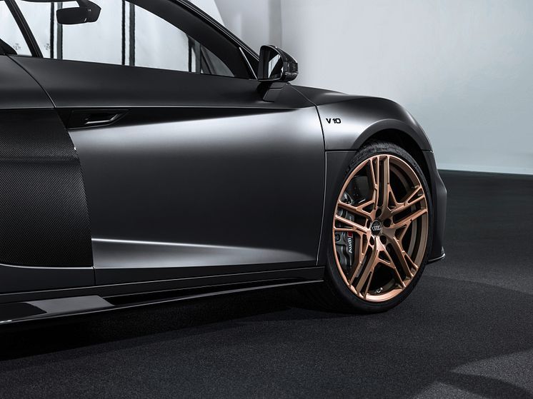 Audi R8 V10 Decennium (Daytona Gray, mat effekt)
