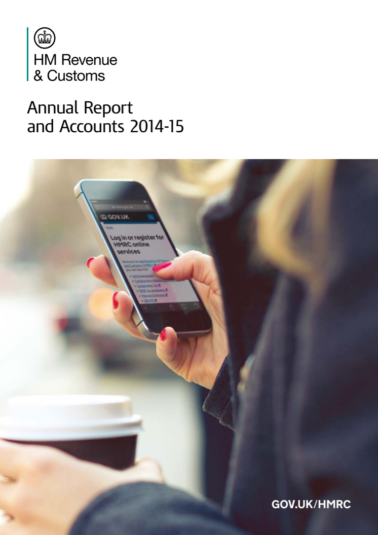 HMRC delivered record tax revenues in 2014-15