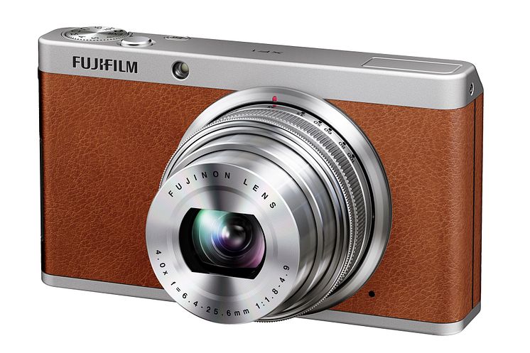 FUJIFILM XF1 front brown