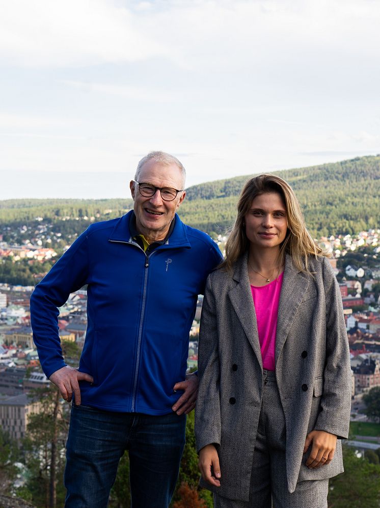 Stig Wiklund och Oliva Åsberg