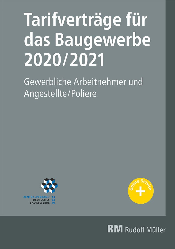 Tarifverträge für das Baugewerbe 2020/2021 (2D/tif)