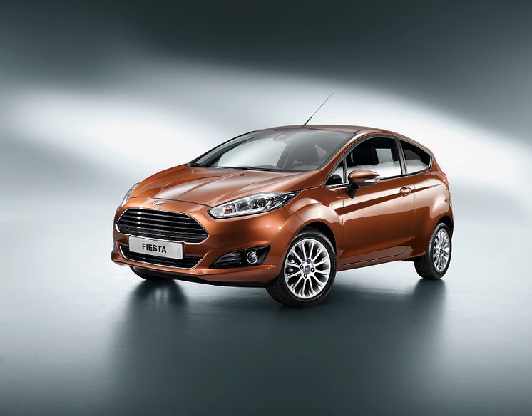 Nye Ford Fiesta kommer til Norge i slutten av 2012.