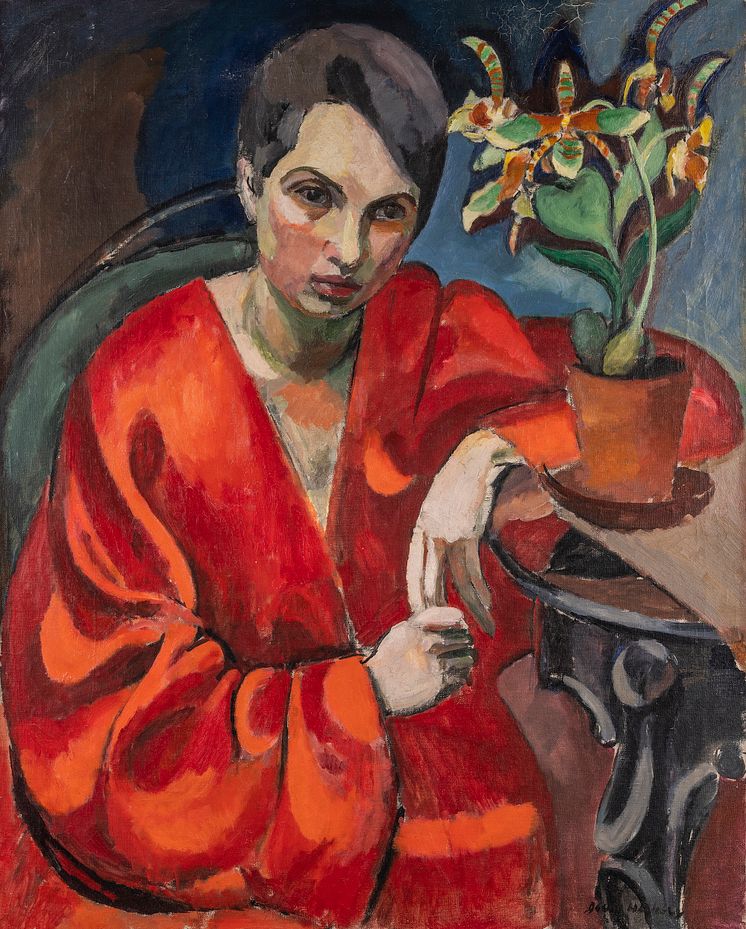 Jean Heiberg, Orkidéer, 1917